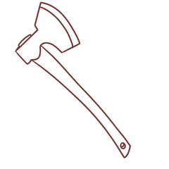 Broad axe illustration