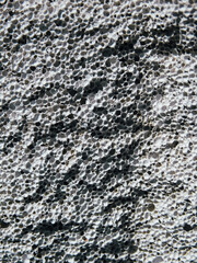 Texture of aerated concrete. What's inside a building block? White aerated concrete texture or background
