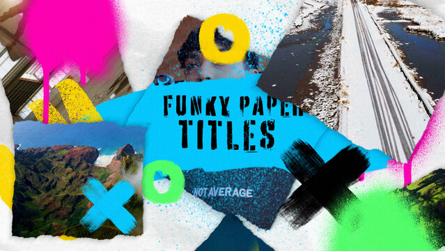 Gritty Paper  Funky Slideshow
