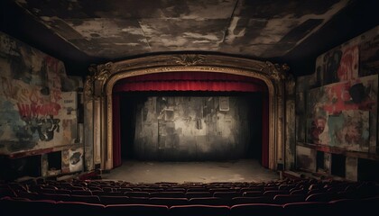 A-Haunting-Design-Featuring-A-Dilapidated-Theater-