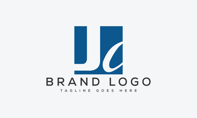 letter JC logo design vector template design for brand