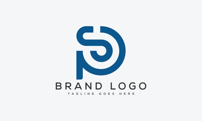 letter PS logo design vector template design for brand