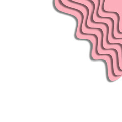 Abstract layout elements template decoration