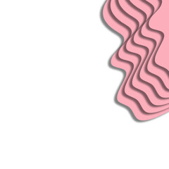 Abstract layout elements template decoration