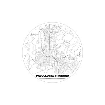 Map of Pavullo nel Frignano