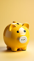 Piggy bank, money saving background