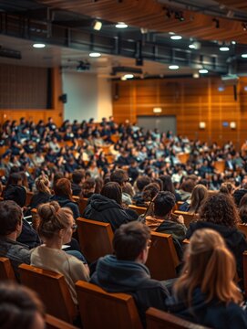 Educational seminar and workshop for students at a university.