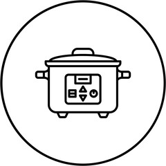 Slow cooker Icon