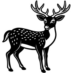     Deer vector illustration
