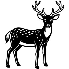     Deer vector illustration
