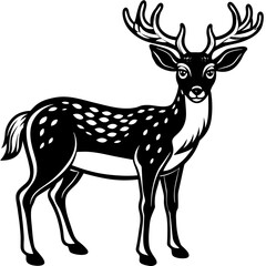     Deer vector illustration
