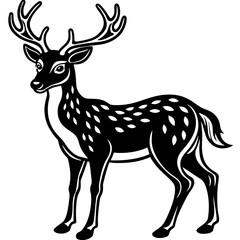     Deer vector illustration
