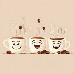 a coffee emoticon