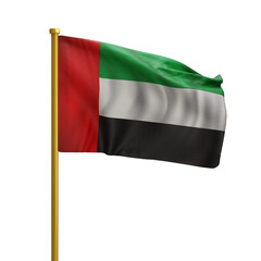 National Flag of United Arab Emirates