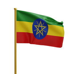 National Flag of ethiopia