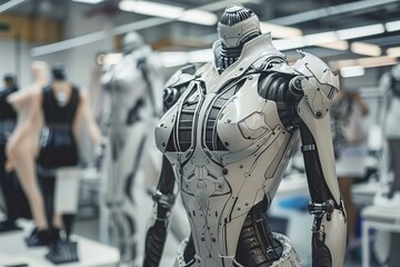 Cybernetic fashion atelier