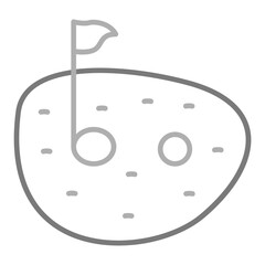 Golf Ground Icon