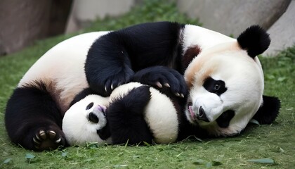 A-Giant-Panda-Snuggling-With-Its-Favorite-Toy-Upscaled_4
