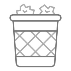 Paper Bin Icon