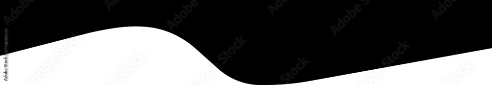 Poster border shape in trendy fill style for website design. vector banner header and separator. background