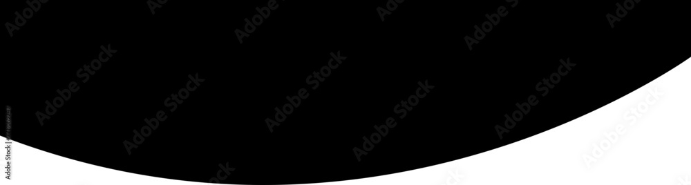 Poster border shape in trendy fill style for website design. vector banner header and separator. background