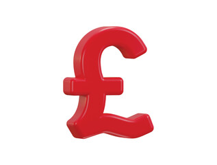 pound sign 3d rendering vector illustration