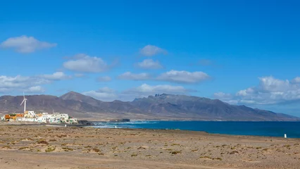 Selbstklebende Fototapeten Puerto de la Cruz (auch Puertito genannt), Fuerteventura © AnnaReinert