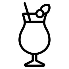 cocktail, Drink & Alcohol icon 