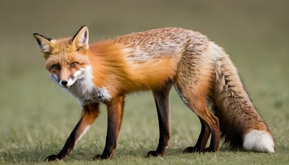 A-Fox-With-Its-Tail-Tucked-Between-Its-Legs-In-Sub-