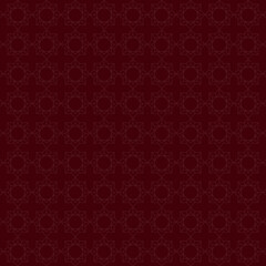 Red islamic background decoration seamless pattern illustration