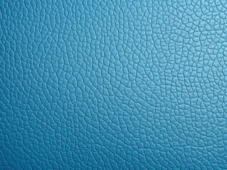 Blue leather pattern background with copy space for text or design showing the texture