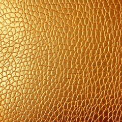 Gold leather pattern background with copy space for text or design showing the texture