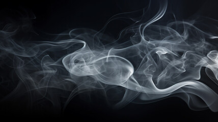 Obraz premium smoke on dark background