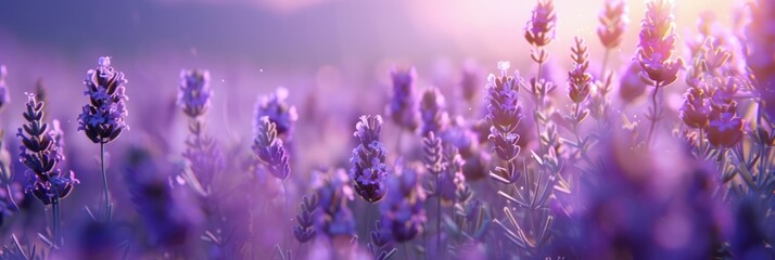 Lavender field - obrazy, fototapety, plakaty