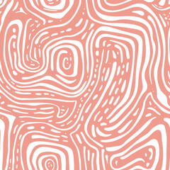 Vector Seamless Watercolor Pattern colorful Design a colorful vintage background with  hand-drawn pink waves abstract paint background