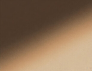 Abstract beige brown color gradient dark background grainy noise texture banner website header...