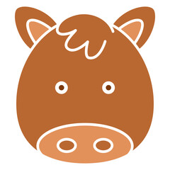 donkey animal cartoon character