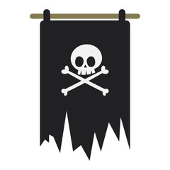 pirate flag with skull
