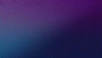 Dark blue purple color gradient background, grainy texture effect, web banner abstract design, copy...