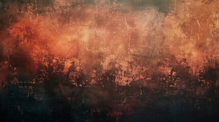 Abstraction, mood, and texture painting - obrazy, fototapety, plakaty