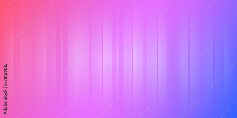 Poster vertical stripes of translucent glowing surface colored in shades of white, blue and purple - geomet