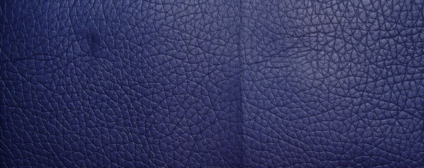 Navy Blue leather pattern background with copy space for text or design showing the texture
