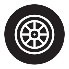 Obraz premium prosthetic glyph icon