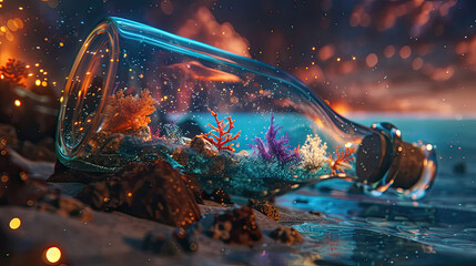 reflection in the water