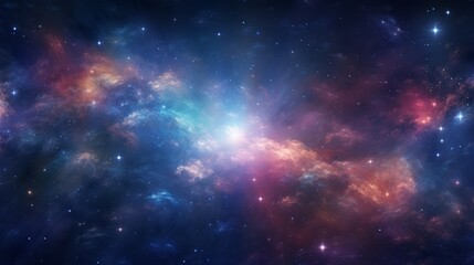 Celestial odyssey through a mesmerizing hyper space