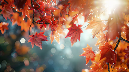 autumn leaves background