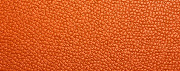 Orange leather pattern background with copy space for text or design showing the texture