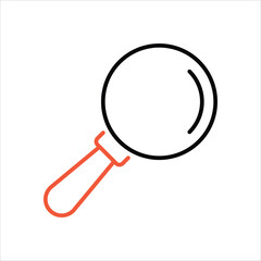 Research Icon editable stock vector icon