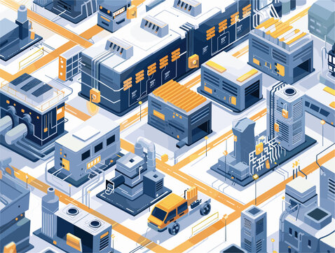 animated digital factory