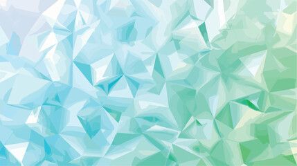 Light Blue Green vector polygon abstract backdrop. Ge